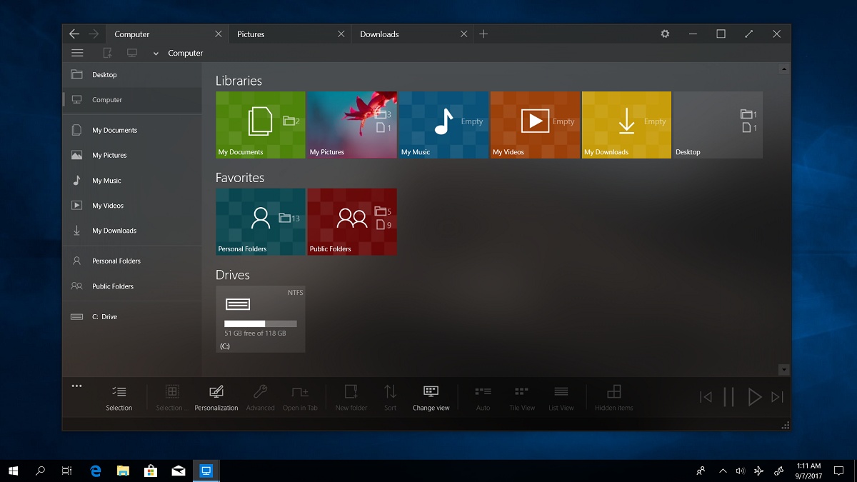 Immersive Explorer - Modern file Explorer Untuk Windows Immersive Explorer - Modern file Explorer Untuk Windows